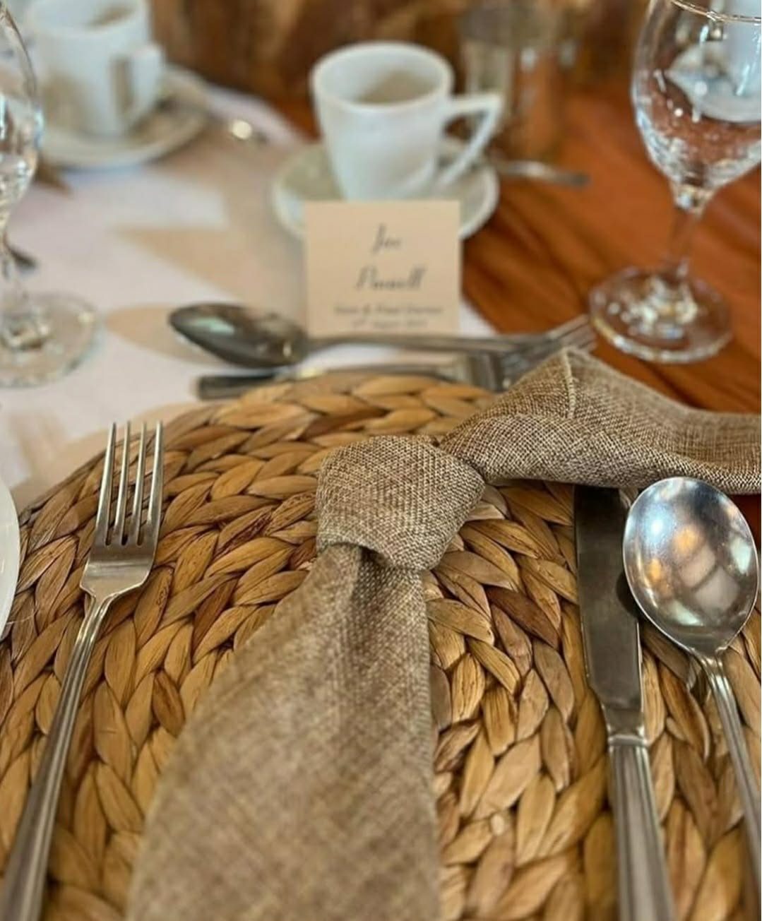 King Arthur Hotel - wedding styling by Simply Elegant Hire