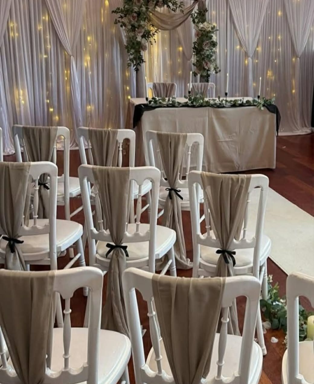 Morgans Hotel - wedding styling by Simply Elegant Hire